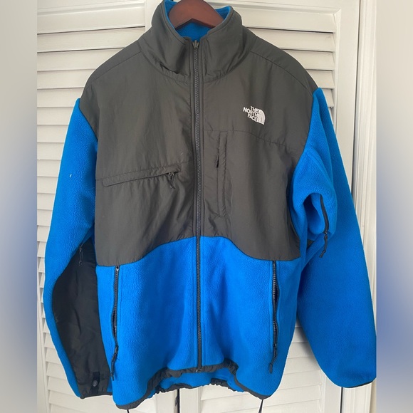 The North Face Denali Zip-up Fleece Size Large (Blue/Black)